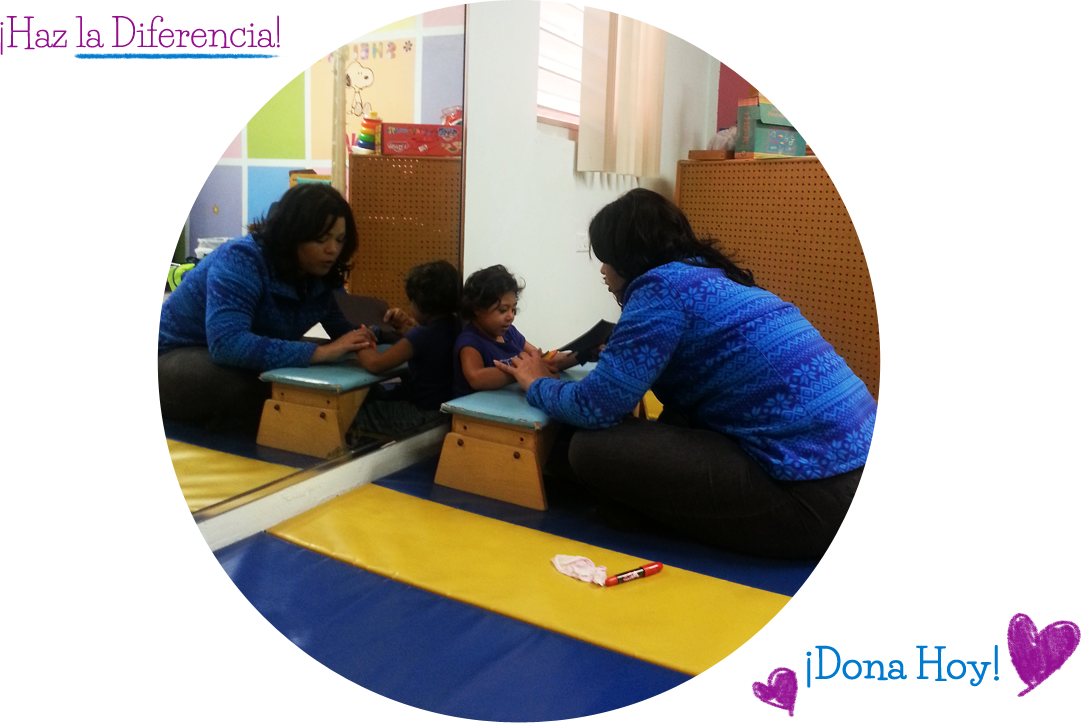 Mariwineshka en su Terapia Ocupacional. Haz la Diferencia. ¡Dona Hoy!